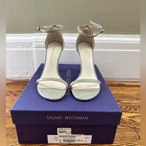 Stuart Weizmann 815 Silver Aniline SIZE 6